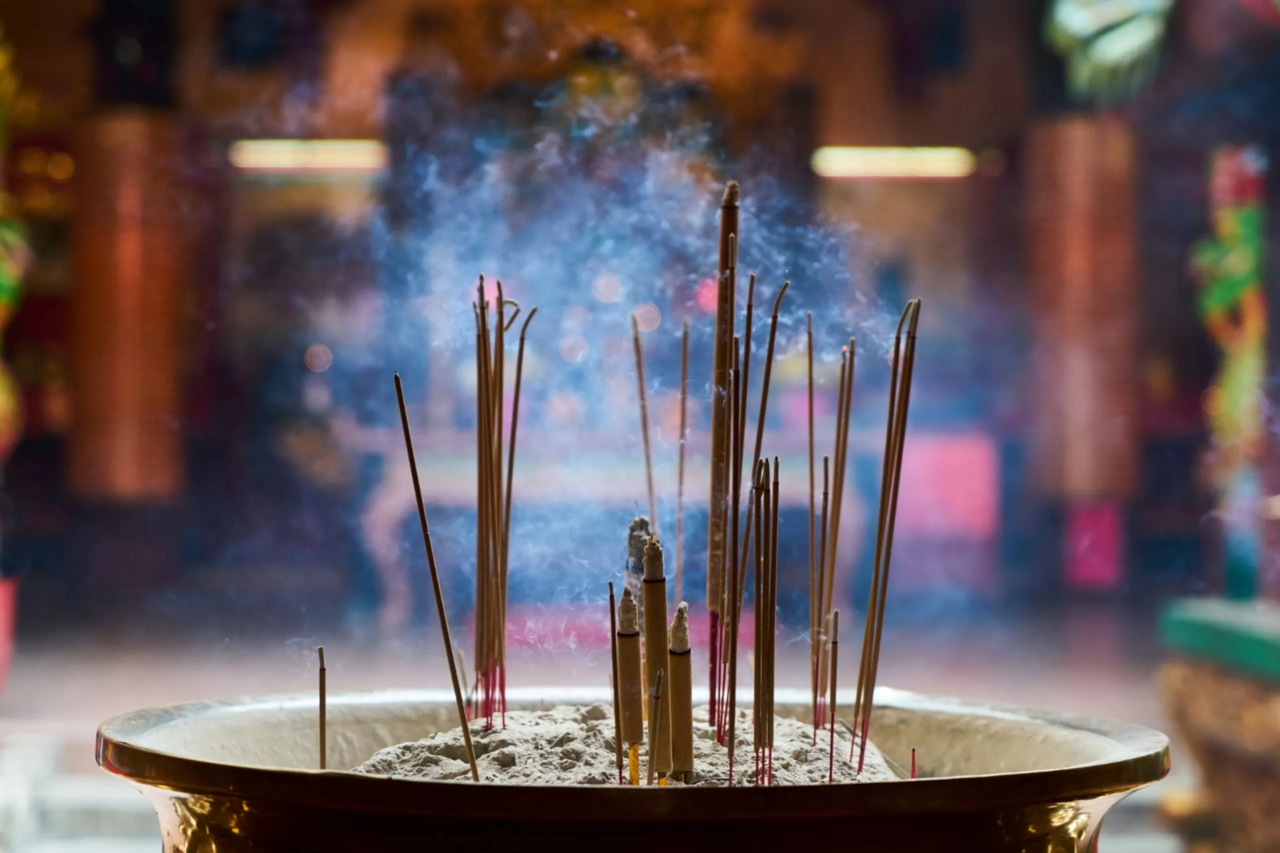 chinese incense sticks for prayers in Malaysia